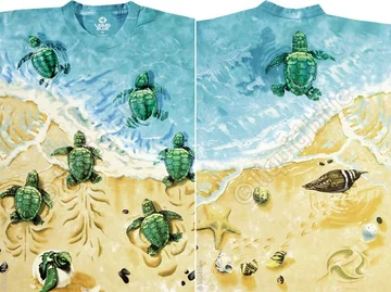 Водный мир просто шикарен! Сколько загадок он таит в своих глубинах? Футболки выполнены в неповторимом стиле. Яркие и позитивные футболки.